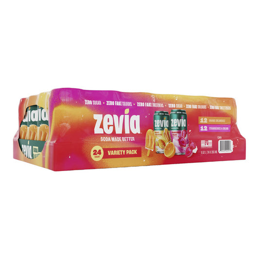 Zevia Variety Pack, 24 × 355 mL — image 1