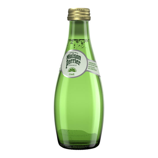 Maison Perrier Glass Lime Sparkling Water, 24 x 330 mL — image 1