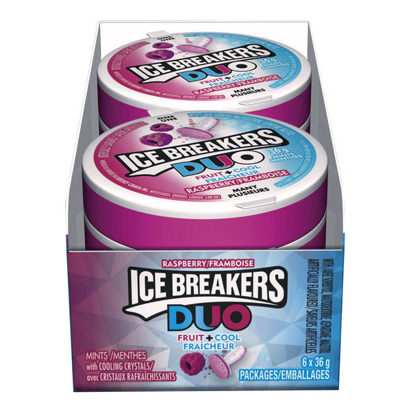 Ice Breakers Duo Raspberry Mints, 6 × 36 g — gallery image 2