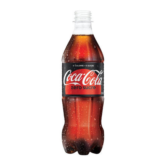 COKE ZERO 24X500ML PET BOTTLE P60 — image 1