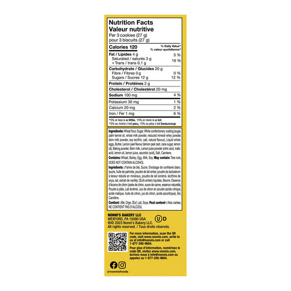 Nonni's Limoncello Biscotti Bites, 794 g — gallery image 2
