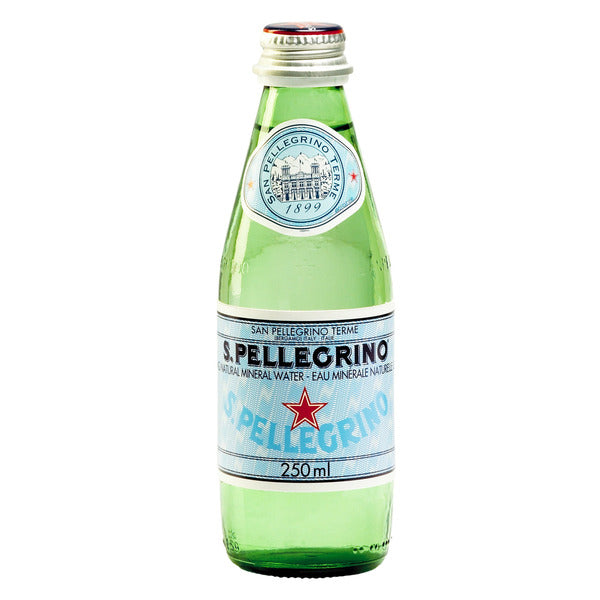 San Pellegrino Carbonated Natural Mineral Water, 24 × 250 ml — image 1