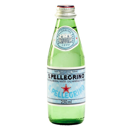 San Pellegrino Carbonated Natural Mineral Water, 24 × 250 ml — image 1