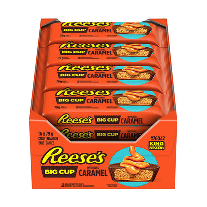Reese's Peanut Butter Cups With Caramel, 16 × 79 g — product image