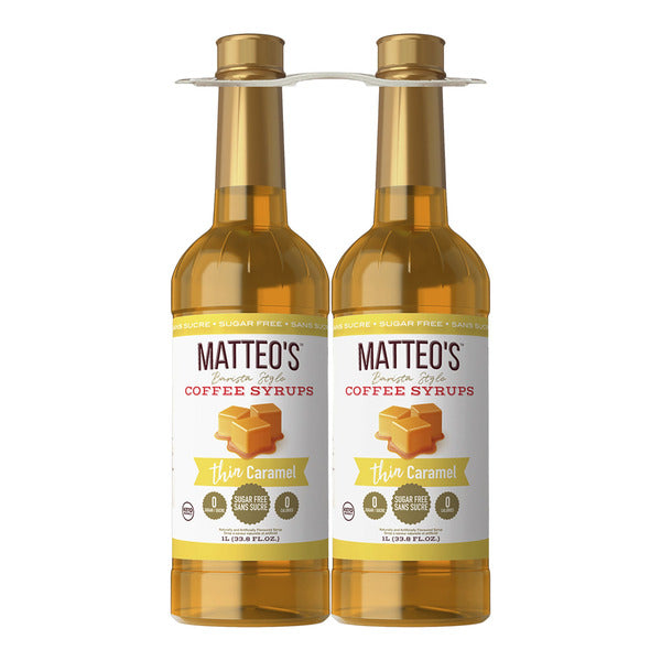 Matteo's Caramel Flavoured Coffee Syrup 2 x 1L — image 4
