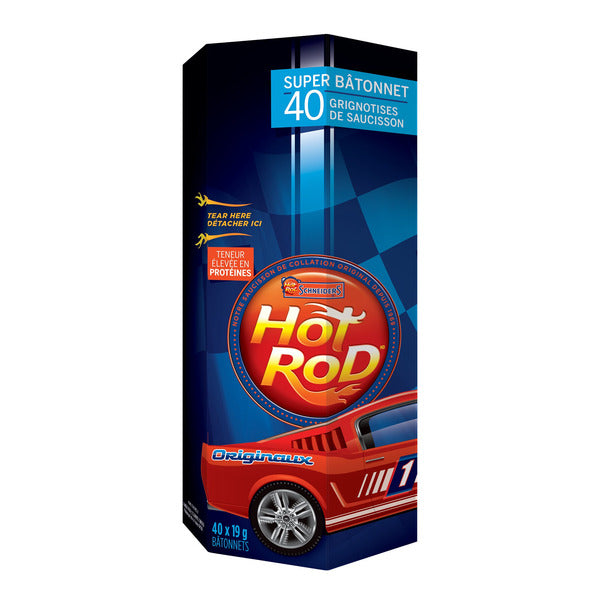 Schneider's Hot Rod Meat Sticks, 40-count — product image