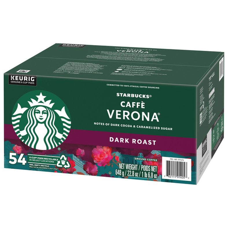 Starbucks Caffè Verona Coffee K-Cup Pods Pack of 54 — image 3