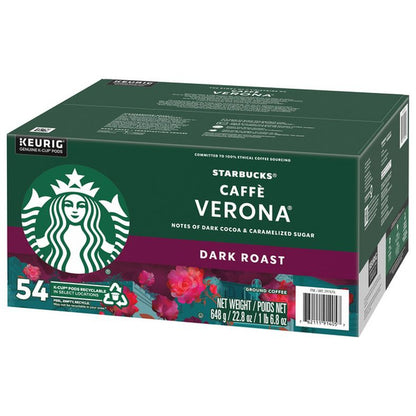 Starbucks Caffè Verona Coffee K-Cup Pods Pack of 54 — image 3