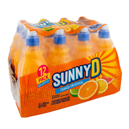 Sunny D, Tangy Original, 500 mL, 12-pack — image 4