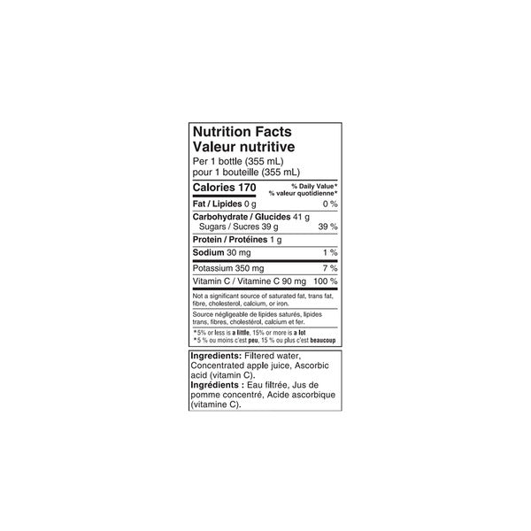 Minute Maid Apple Juice, 12 × 355 mL — image 2