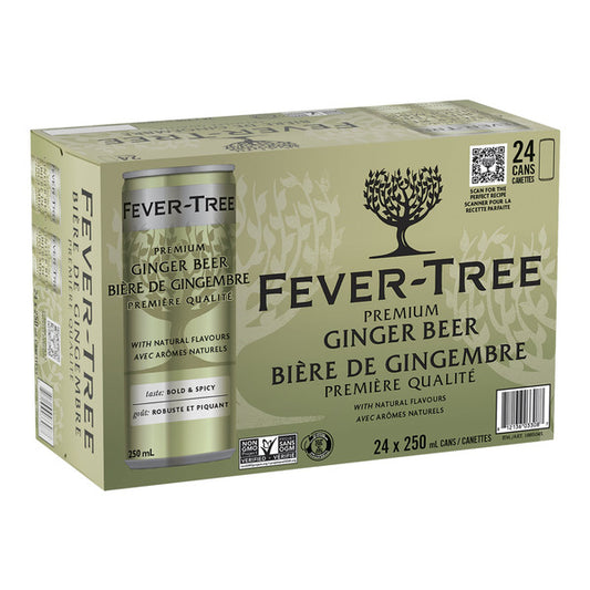 Fever-Tree Ginger Beer, 250 mL, 24-pack — image 1