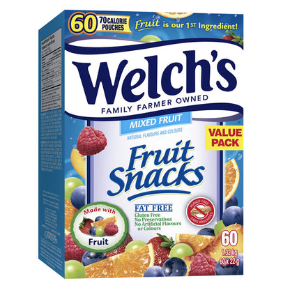 Welch's Fruit Snacks, 60 × 22 g — gallery image 2