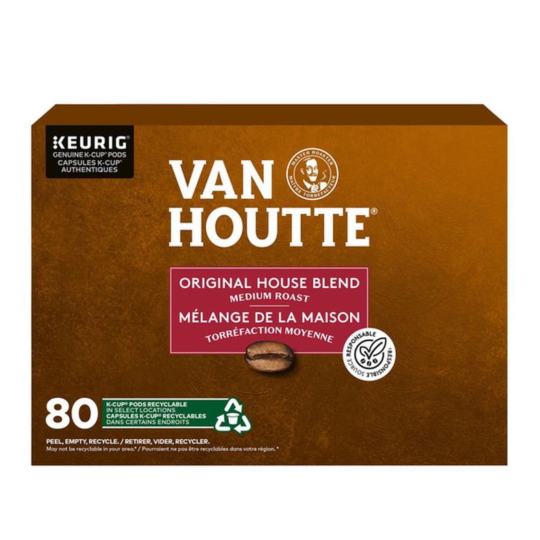 Van Houtte Original House Blend Coffee K-Cups, 80-count — image 1