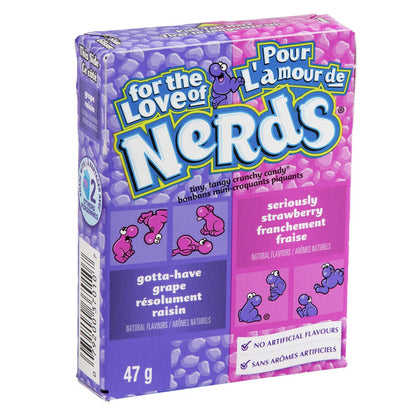 Nerds Grape and Strawberry Candy, 24 × 46.7 g — product image