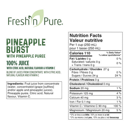 Fresh’n Pure Pineapple Burst Juice 6 × 1 L — image 5