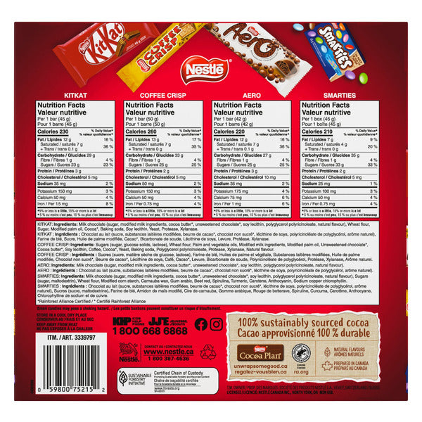 Nestlé Assorted Full Size Candy Bars, 1.08 kg — gallery image 2