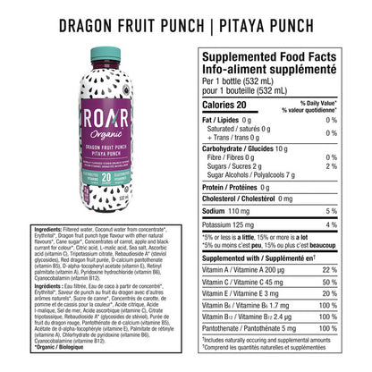 Roar Organic Hydration Drink, 532 mL, 18-pack — image 4