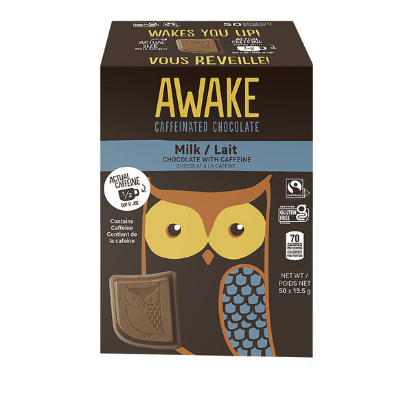 Awake Milk Chocolate Single Bites, 50 × 13.5 g — product image