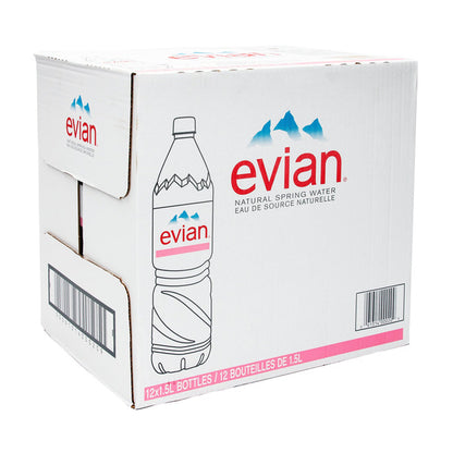 Evian Natural Spring Water 12 × 1.5 L — image 2