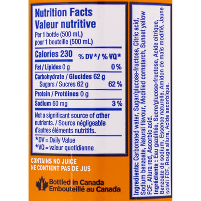 FANTA ORANGE 24X500ML PET BOTTLE P60 — image 2