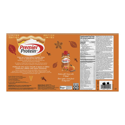 Premier Protein High-protein Pumpkin Spice Shake, 18 x 325 mL — image 2