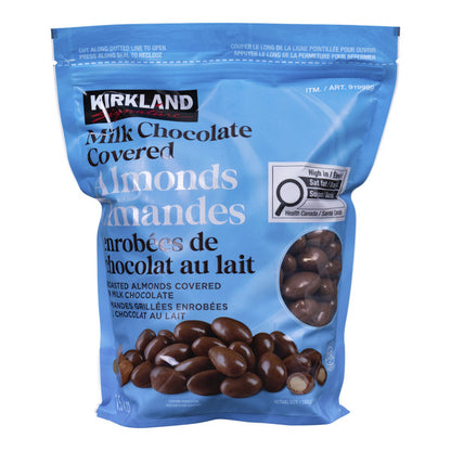 Kirkland Signature Chocolate Covered Almonds, 1.5 kg — product image