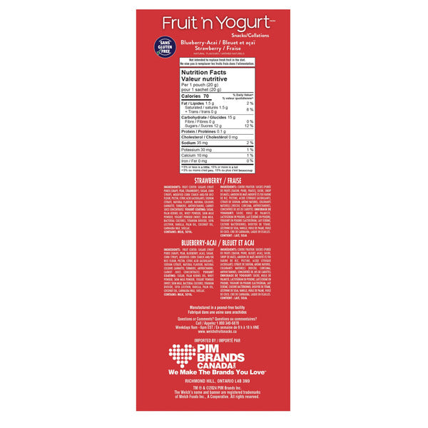 Welch's Fruit 'n Yogurt Snacks, 36×20 g — gallery image 3