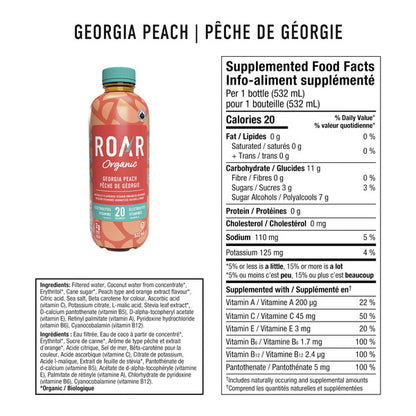 Roar Organic Hydration Drink, 532 mL, 18-pack — image 3