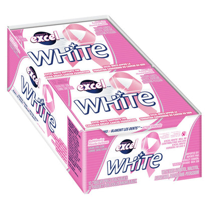Excel White Sugar-free Bubblemint Gum, 12 × 12 pieces — gallery image 2