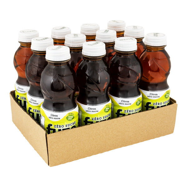 Fuze Iced Tea Zero Sugar Lemon Bottles 500 mL, 12-pack — image 3