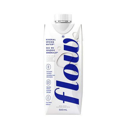 Flow Naturally Alkaline Original Spring Water, 18 x 500 mL — image 2