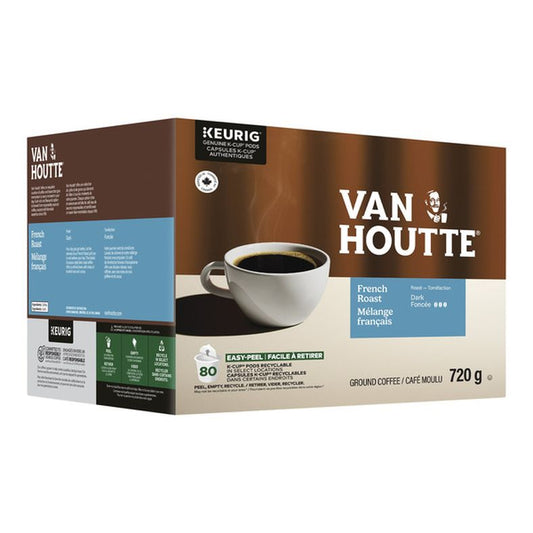 Van Houtte French Roast, Dark Roast, K-Cup Coffee Pods, 80 Count — image 1