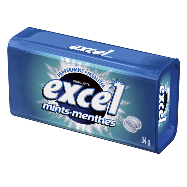 Excel Peppermint Mints, 8 × 34 g — product image