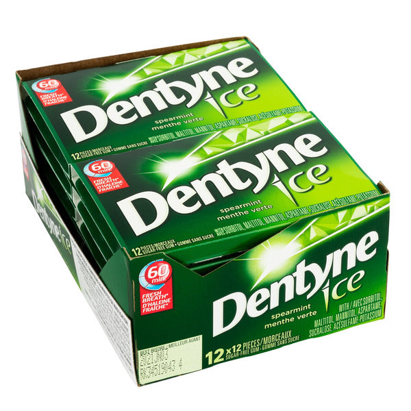 Dentyne Ice Spearmint Sugar-free Gum, 12 × 12 pieces — gallery image 2