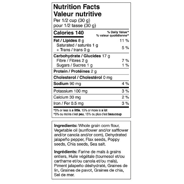 RW Garcia 3 Seed Jalapeño Crackers, 2 × 425 g — gallery image 2