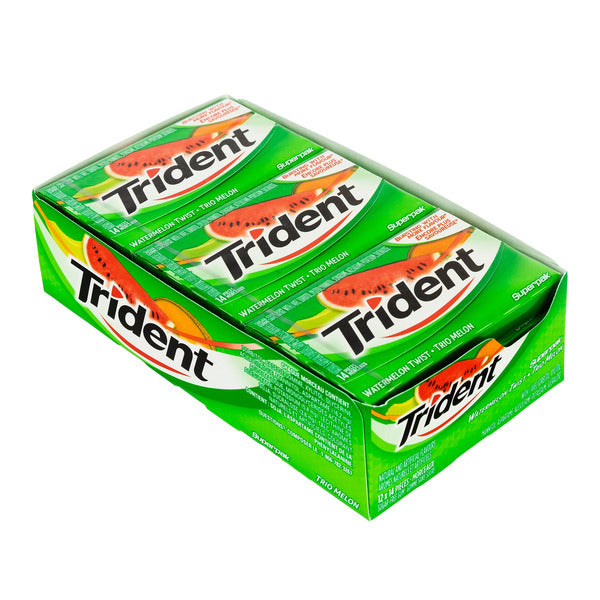 Trident Watermelon Twist Gum, 12 × 14 pieces — gallery image 2