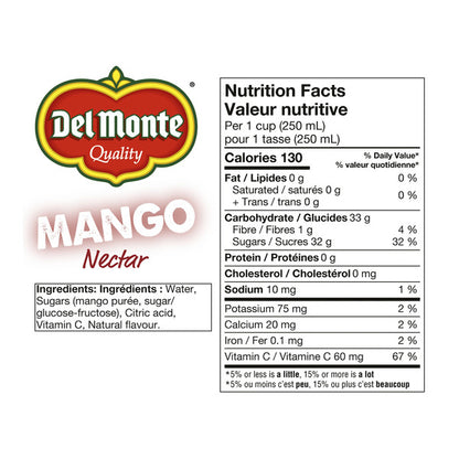 Del Monte Mango Nectar 12 × 960 mL — image 2
