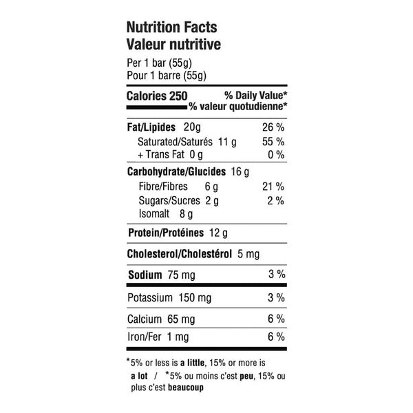 ZoRaw Milk Chocolate with Almonds, 12 × 55 g — gallery image 2