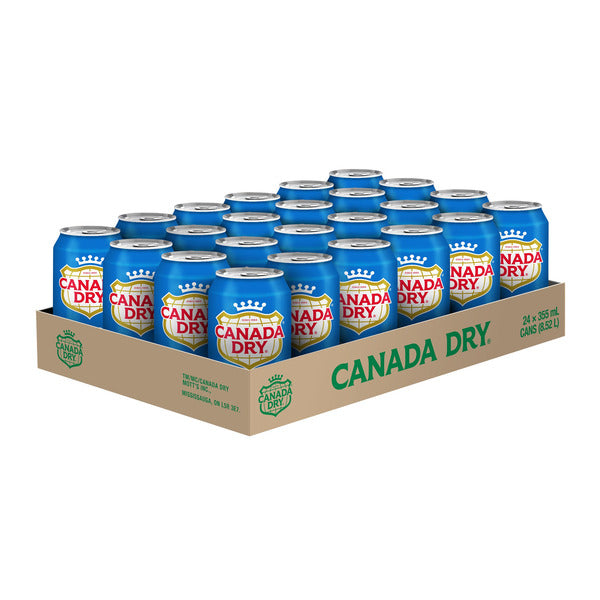 Canada Dry Club Soda 355 mL 24-pack — image 1