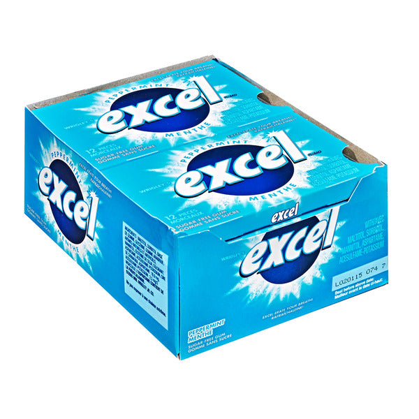Excel Sugar-free Peppermint Gum, 12 × 12 pieces — gallery image 2