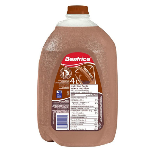 1% Chocolate Milk, 4 L — image 1
