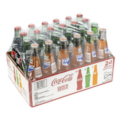 Coca-Cola Fiesta Pack Glass Bottles, 24 × 355 mL — image 1