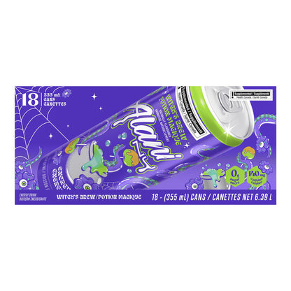 Alani Nu Energy Drink Witch's Brew, 355 ml, 18-pack — image 1