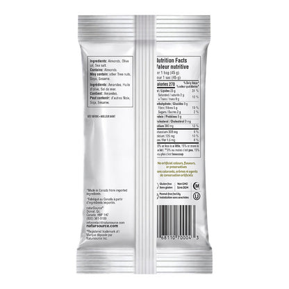 NaturSource Olio d'Oliva Olive Oil & Sea Salt Almonds, 20 × 45 g — gallery image 3