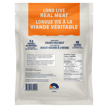 Archer - Grass Fed Beef Sticks, 28 × 14 g — gallery image 2