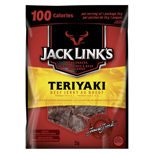 Jack Link's Teriyaki Beef Jerky, 12 × 35 g — product image