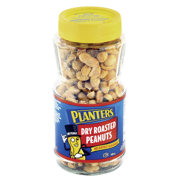 Planters Dry Roasted Peanuts, 12 × 300 g — product image