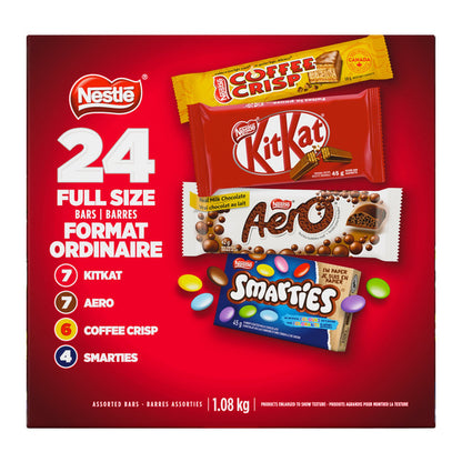 Nestlé Assorted Full Size Candy Bars, 1.08 kg — product image