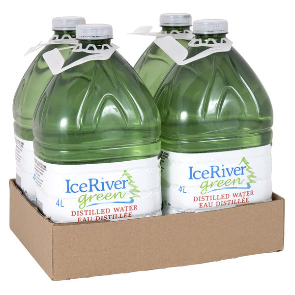Ice River Green Bottle Co Distilled Water 4 x 4L — image 2