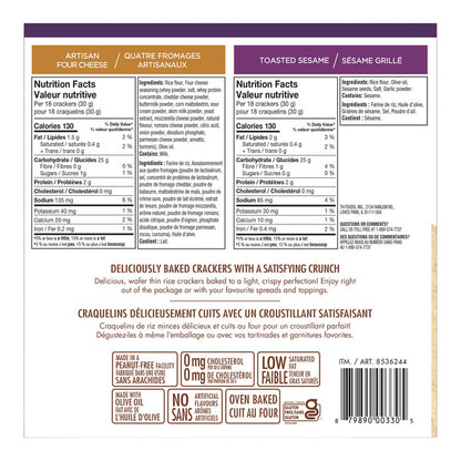 Crunchmaster Rice Crackers, 595 g — gallery image 2